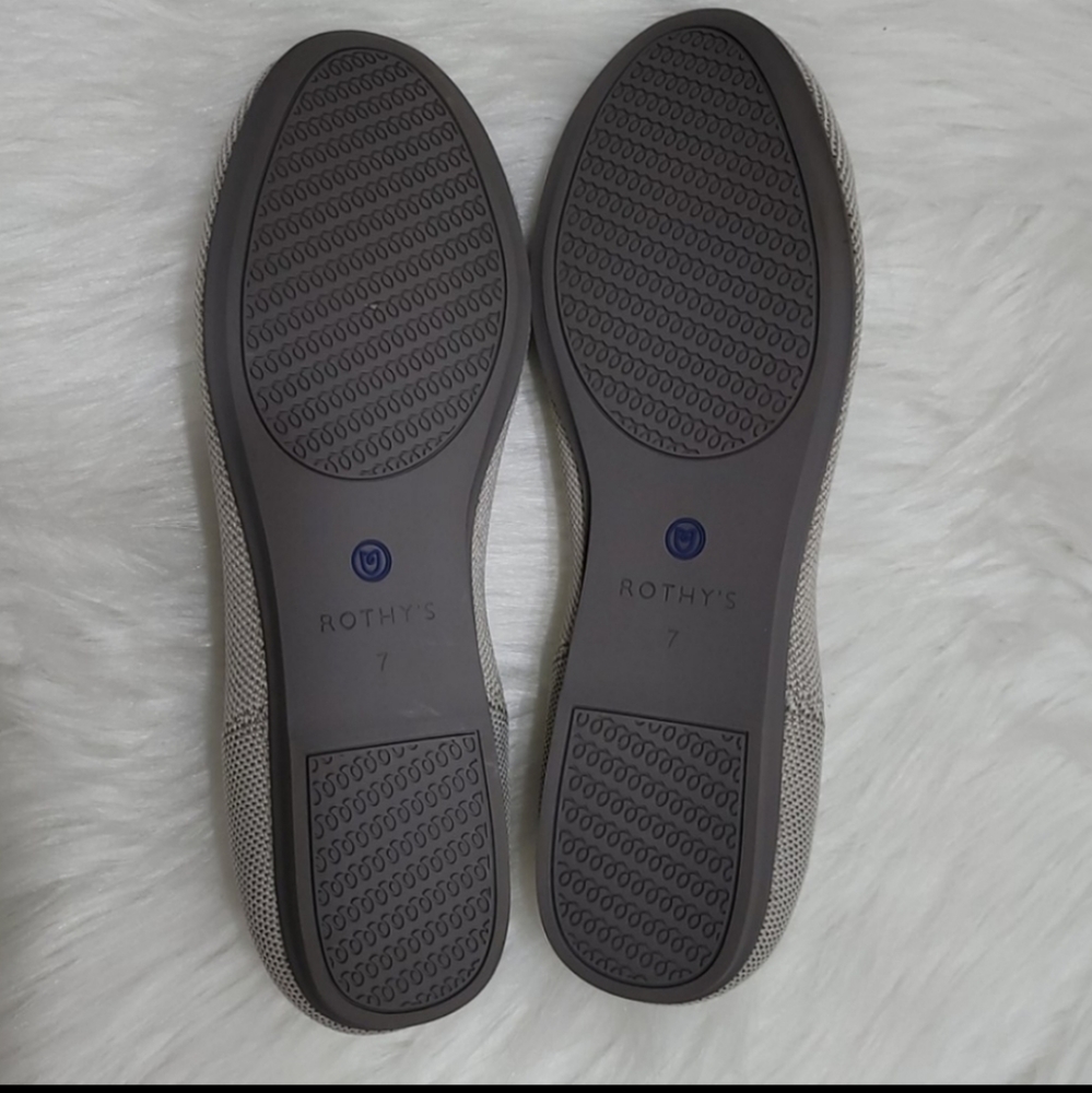 Rothys Gray Round Toe Flats - Picture 6 of 10